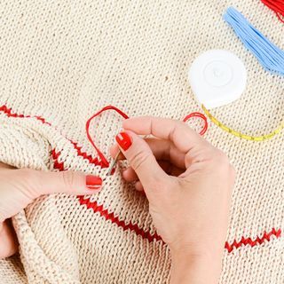 exemple de broderie inversée