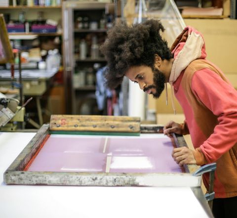 exemple de sérigraphie classique