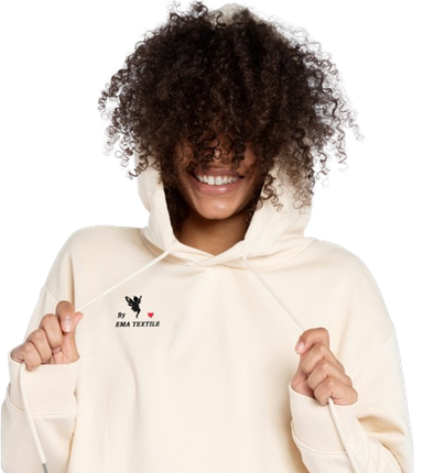 pull floqué avec logo Ema Textile